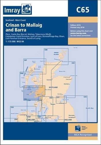 Imray Chart C65: Crinan to Mallaig and Barra