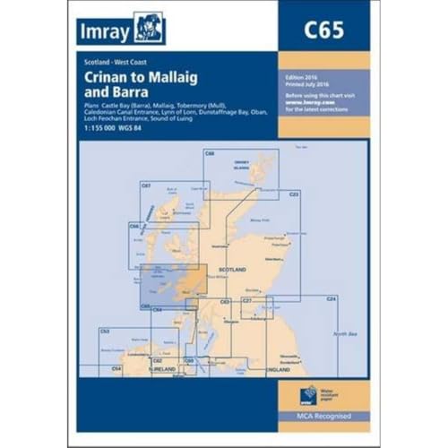 Imray Chart C65: Crinan to Mallaig and Barra