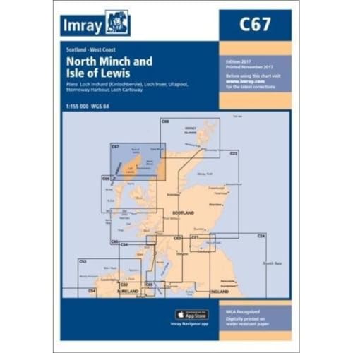 Imray Chart C67: North Minch and Isle of Lewis (C Series)