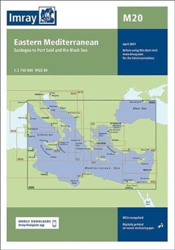 Imray Chart M20: Eastern Mediterranean (M CHARTS)