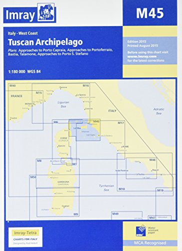 Imray Chart M45: Tuscan Archipelago