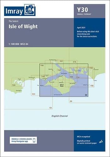 Imray Chart Y30: Isle of Wight (Small Format) (Y CHARTS)