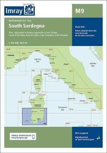 M9 South Sardegna 2020 (Imray M Charts, Band 9) von Imray, Laurie, Norie & Wilson Ltd