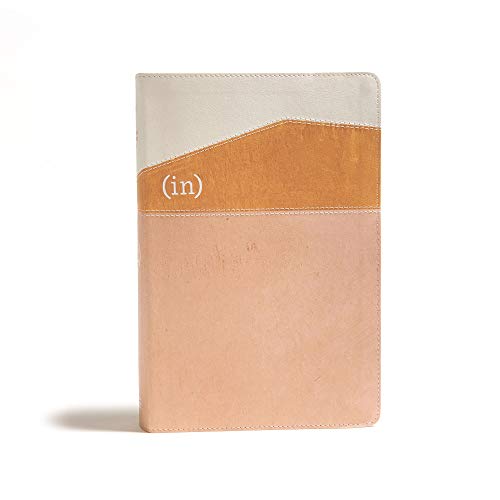 Holy Bible: Chiristian Standard Bible, In-courage Devotional Bible, Desert/mustard/alabaster, Leathertouch: Black Letter, Notetaking Space, Reading Plans, Easy-To-Read Font