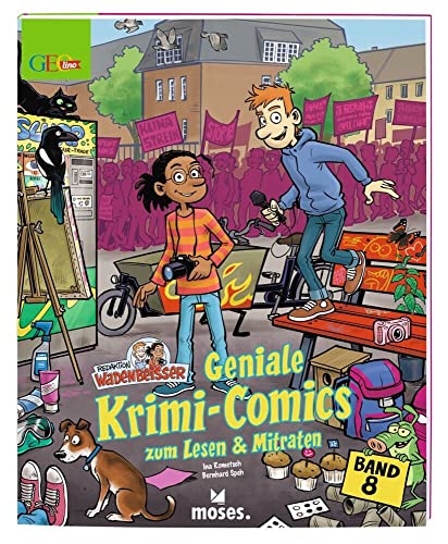 GEOLINO Redaktion Wadenbeißer Band 8 l Geniale Krimi-Comics zum Lesen und Mitraten l Clevere Rätsel und spannende Geschichten für Kinder ab 8 Jahren: Zum Lesen & Mitraten