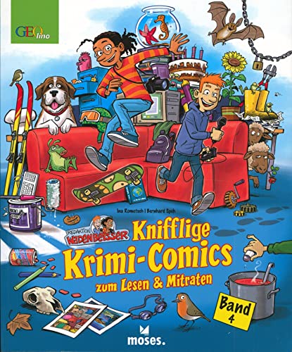 Redaktion Wadenbeißer Band 4 | Knifflige Krimi-Comics zum Lesen und Mitraten | GEOlino von moses