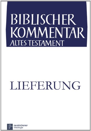 Deuterosacharja (Einführung, Sach 9,1-10): 1. Lieferung (Biblischer Kommentar Altes Testament) (Biblischer Kommentar Altes Testament - Ausgabe in Lieferungen) von Vandenhoeck & Ruprecht