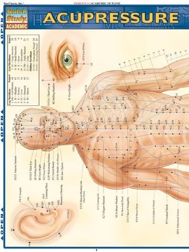 By Inc. BarCharts - Acupressure: Reference Guide (Quickstudy: Academic) (1 Chrt)