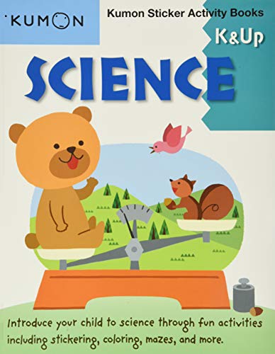 Science Sticker Activity Book: K & Up (Kumon Sticker Activity Books) von Kumon Publishing North America