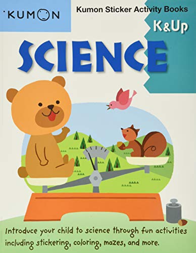 Science Sticker Activity Book: K & Up (Kumon Sticker Activity Books) von KUMON