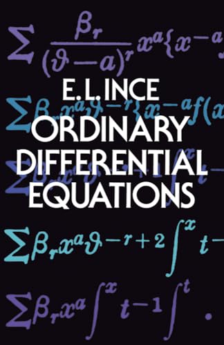 Ordinary Differential Equations (Dover Books on Mathematics) von Dover Publications