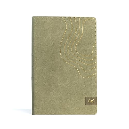 Holy Bible: Christian Standard Bible, (In)courage Devotional Bible, Sage, Leathertouch von LifeWay Christian Resources