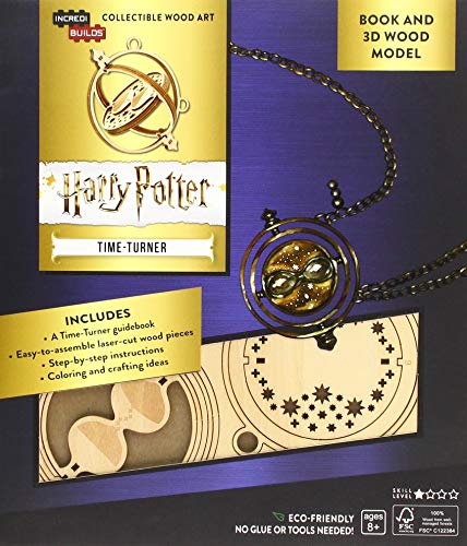 IncrediBuilds: Harry Potter: Time-Turner Book and 3D Wood Model