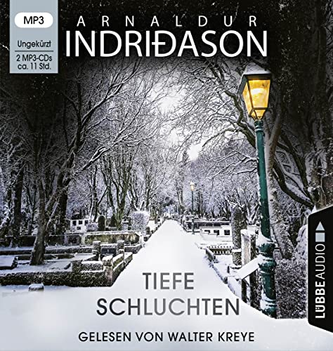 Tiefe Schluchten: Island Krimi. Ungekürzt. (Kommissar Konrad, Band 3) von Lübbe Audio