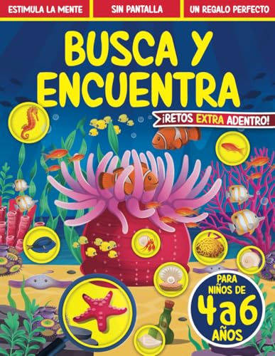 Busca y Encuentra para Niños de 4 a 6 años: Libro de juegos y rompecabezas para niños de 4, 5 y 6 años | Cuaderno de actividades para niños y niñas Busca y Encuentra para Niños de 4 a 6 años: Libro de juegos y rompecabezas para niños de 4, 5 y 6 años | Cuaderno de actividades para niños y niñas von Splendid Youth