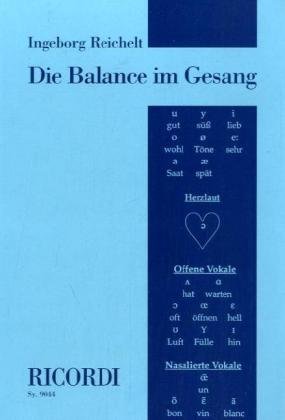 Die Balance im Gesang Die Balance im Gesang