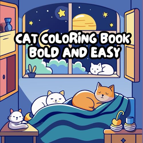Cat Coloring Book: 50 Fun & Relaxing Designs for Cat Lovers – Cute, Kawaii, and Mandala-Inspired Felines (Coloring Books By Andrea Inglese) von Independently published