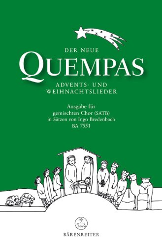 Der neue Quempas. Advents- und Weihnachtslieder. Ausgabe für gemischten Chor (SATB): Advent- und Weihnachtslieder