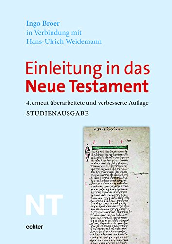 Einleitung in das Neue Testament: Studienausgabe