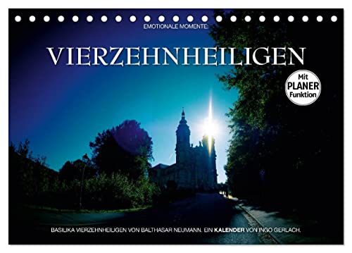 Vierzehnheiligen (Tischkalender 2025 DIN A5 quer), CALVENDO Monatskalender von CALVENDO