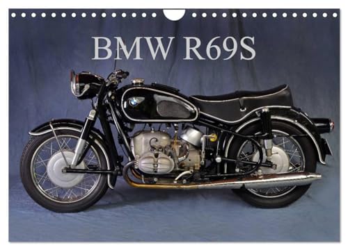 BMW R69S (Wandkalender 2024 DIN A4 quer), CALVENDO Monatskalender: Eines der schnellsten Motorräder seiner Zeit (CALVENDO Technologie)