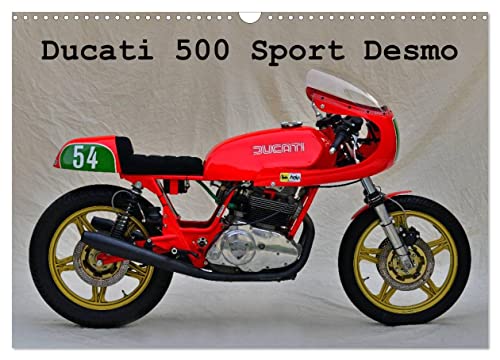 Ducati 500 Sport Desmo (Wandkalender 2024 DIN A3 quer), CALVENDO Monatskalender von CALVENDO