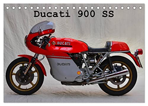 Ducati 900 SS (Tischkalender 2024 DIN A5 quer), CALVENDO Monatskalender von CALVENDO