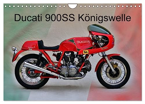 Ducati 900SS Königswelle (Wandkalender 2024 DIN A4 quer), CALVENDO Monatskalender von CALVENDO