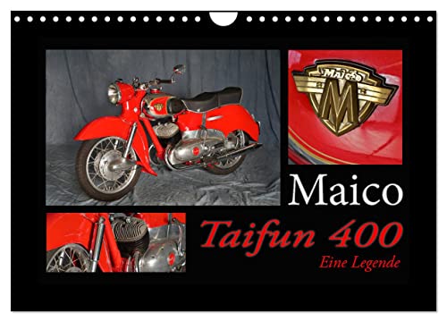 Maico Taifun 400 - Eine Legende (Wandkalender 2025 DIN A4 quer), CALVENDO Monatskalender