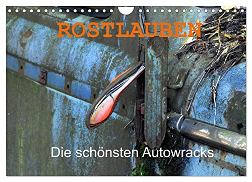 ROSTLAUBEN Die schönsten Autowracks (Wandkalender 2024 DIN A4 quer), CALVENDO Monatskalender