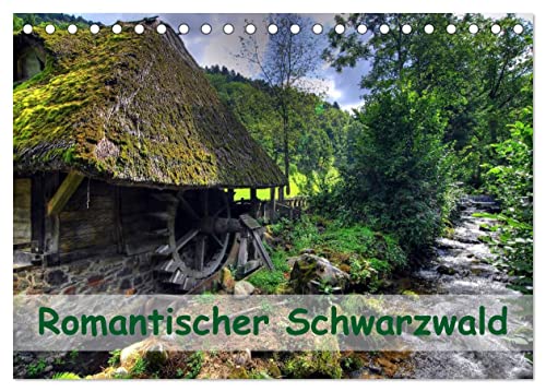Romantischer Schwarzwald (Tischkalender 2025 DIN A5 quer), CALVENDO Monatskalender