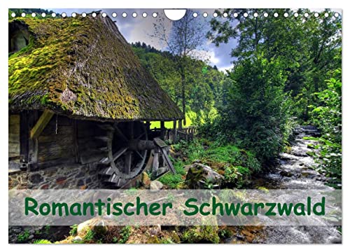 Romantischer Schwarzwald (Wandkalender 2024 DIN A4 quer), CALVENDO Monatskalender von CALVENDO
