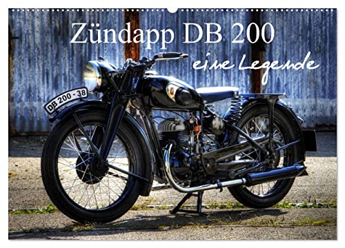 Zündapp DB 200 eine Legende (Wandkalender 2024 DIN A2 quer), CALVENDO Monatskalender