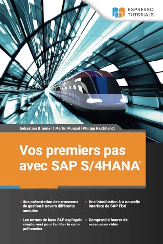 Vos premiers pas avec SAP S/4HANA