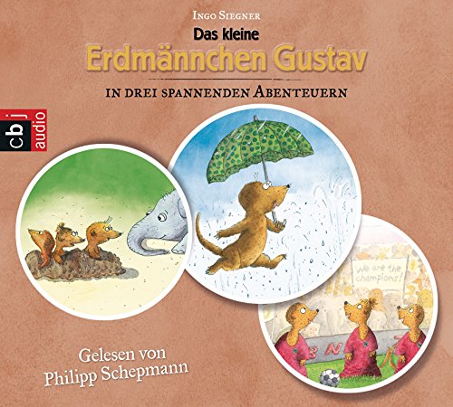 Das kleine Erdmännchen Gustav in drei spannenden Abenteuern: Das kleine Erdmännchen Gustav - Spurlos verschwunden; Das kleine Erdmännchen Gustav - Nachts auf dem Sambesi; Gustav vor, noch ein Tor! -