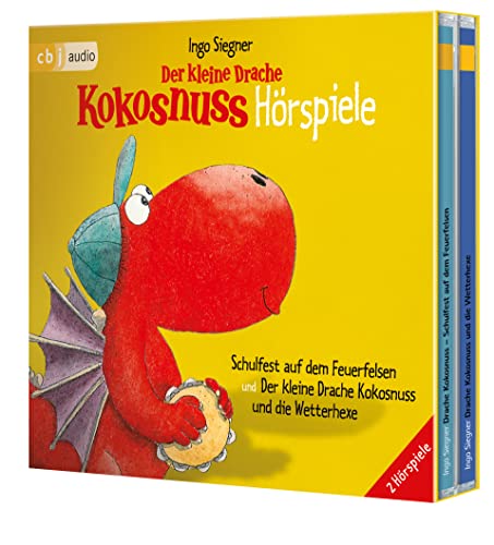 Der kleine Drache Kokosnuss - Hörspiele: Der kleine Drache Kokosnuss - Schulfest auf dem Feuerfelsen - Der kleine Drache Kokosnuss und die Wetterhexe - (Hörbuch Sonderausgaben, Band 1)