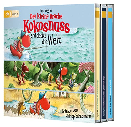 Der kleine Drache Kokosnuss entdeckt die Welt: Drei spannende Abenteuer in einer Box: Der kleine Drache Kokosnuss und die Reise zum Nordpol - Der ... auf dem Nil (Hörbuch Sonderausgaben, Band 3)