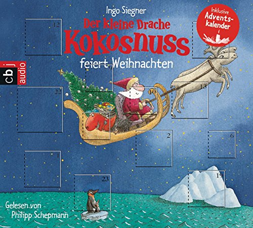 Der kleine Drache Kokosnuss feiert Weihnachten: Inklusive Adventskalender (Kokosnuss-Vorlesebücher, Band 2)