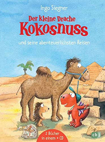 Der kleine Drache Kokosnuss und seine abenteuerlichsten Reisen: Doppelband mit CD - Zum Lesen: Der kleine Drache Kokosnuss - Vulkan-Alarm auf der ... geheimnisvolle Tempel (Sammelbände, Band 9)