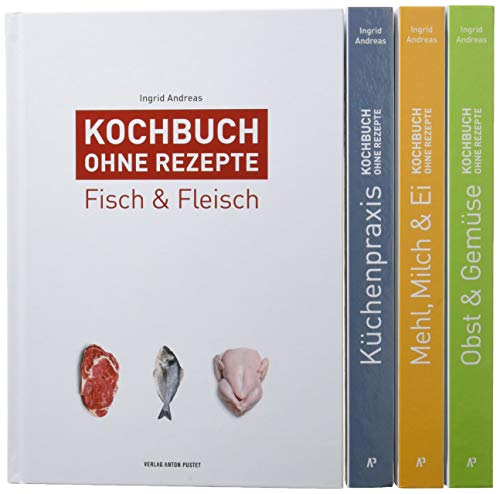 Kochbuch ohne Rezepte: Band 1 - 4 im Set