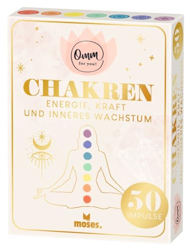 moses. Omm for you Chakren – Energie, Kraft und inneres Wachstum, 50 Karten mit Ritualen, Körperübungen und Meditationen für ein Leben in Balance moses. Omm for you Chakren – Energie, Kraft und inneres Wachstum, 50 Karten mit Ritualen, Körperübungen und Meditationen für ein Leben in Balance