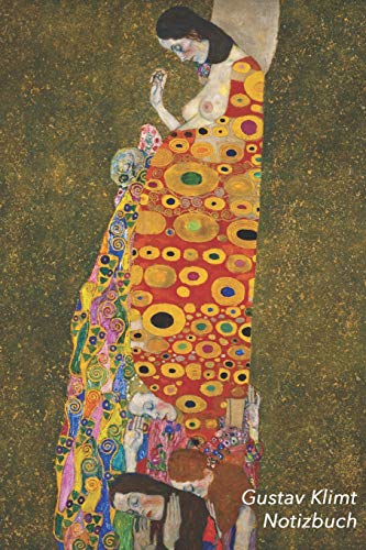 Gustav Klimt Notizbuch: Die Hoffnung II | Perfekt für Notizen | Modisches Tagebuch | Ideal für die Schule, Studium, Rezepte oder Passwörtern zu Schreiben
