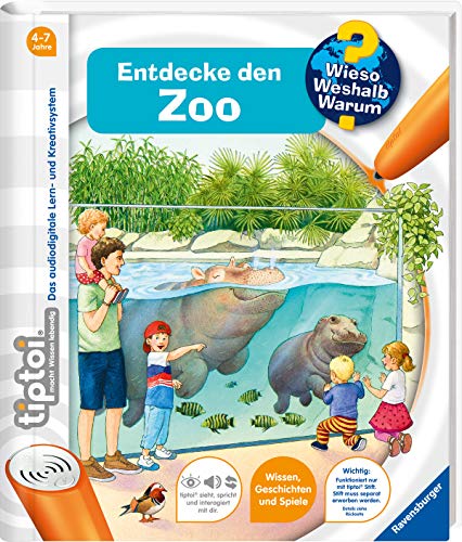 tiptoi® Wieso? Weshalb? Warum? - Entdecke den Zoo von Ravensburger