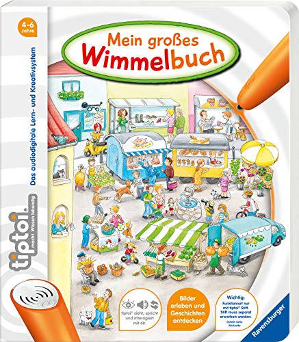 tiptoi® Mein großes Wimmelbuch: Mit über 600 Geräuschen und Texten