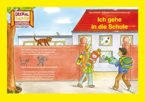 Ich gehe in die Schule / Kamishibai Bildkarten: 6 Bildkarten für das Erzähltheater von Hase und Igel Verlag GmbH
