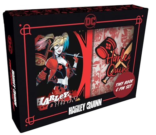 DC Comics: Harley Quinn Tiny Book and Pin Set (Batman) von Insights