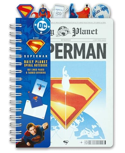 DC: Superman: The Daily Planet Spiral Notebook (DC Super Heroes) von Insights