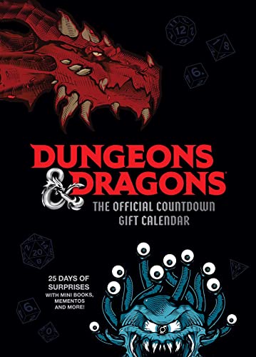 Dungeons & Dragons: The Official Countdown Gift Calendar: 25 Days of Mini Books, Mementos, and More! von Insight Editions