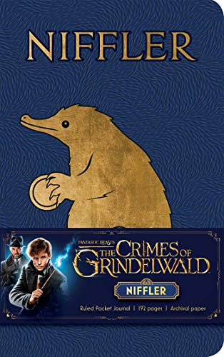 Fantastic Beasts: The Crimes of Grindelwald: Niffler Ruled Pocket Journal (Harry Potter)