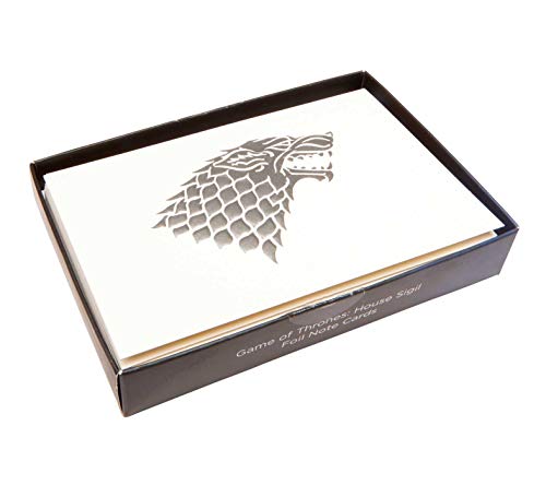 Game of Thrones: House Sigil Foil Note Cards